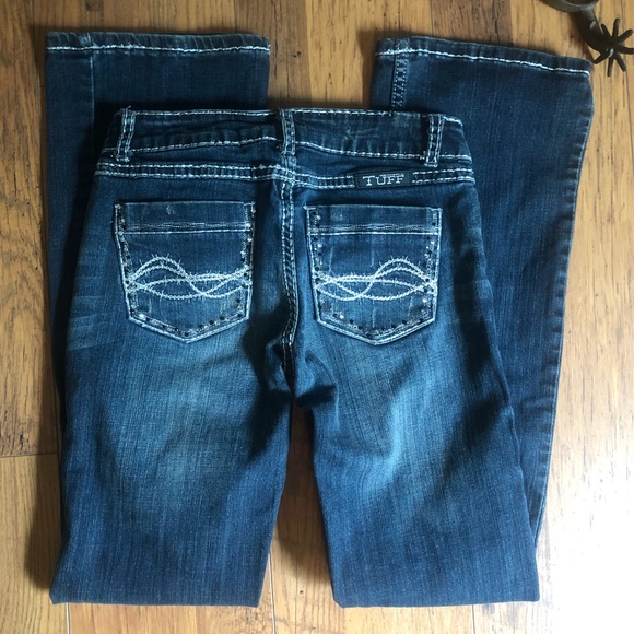 Cowgirl Tuff Denim - Cowgirl Tuff Boot Cut Jeans 25x33 Bling 💎
